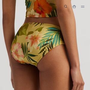 NWT Lauren Ralph Lauren‎ Tropical-Print Hipster Bikini Size 8